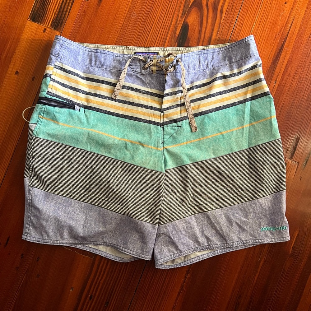 Patagonia board shorts, Patagonia sustainability shorts men’s 36